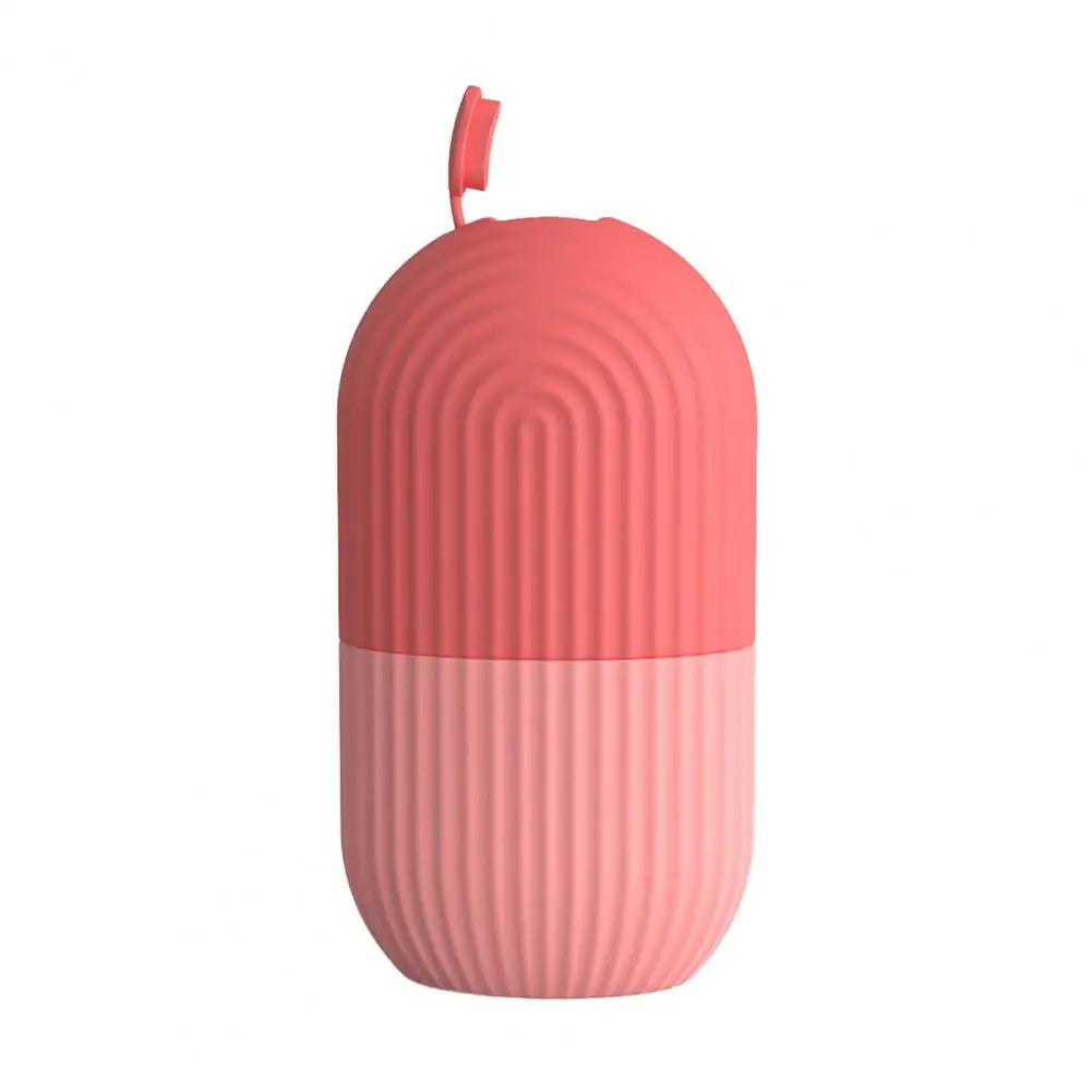 Herbruikbare ijsroller voor het gezicht – beauty massage roller tegen wallen, voor porieverkleining en verkoeling van de huid.